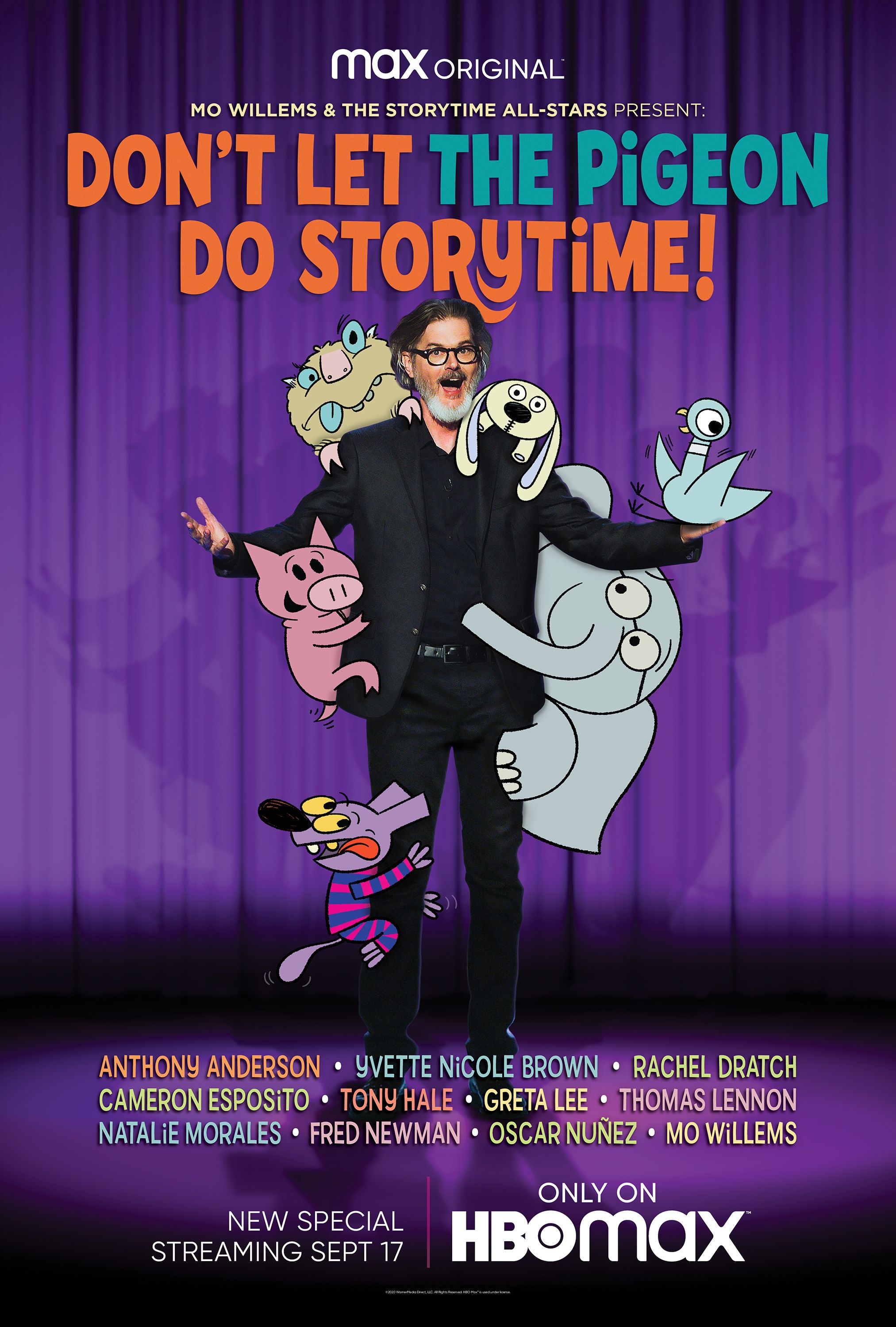 Mo Willems and The Storytime AllStars Present Don't Let The Pigeon Do Storytime! Premieres
